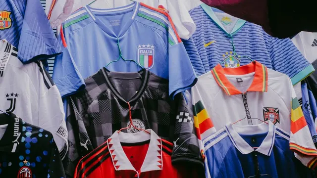 Raconter ce que disent les maillots d’époque sur l’histoire des clubs.